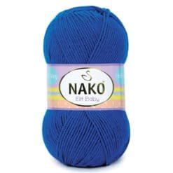 Nako Elit Baby 10346 Koyu Mavi el örgü ipi