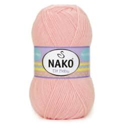 Nako Elit Baby 12381 Açık Pudra el örgü ipi