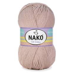 Nako Elit Baby 12392 Sütlü Kahve el örgü ipi
