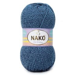 Nako Elit Baby 21350 Mavi Lacivert Muline el örgü ipi