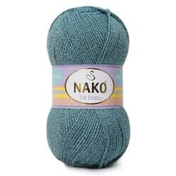 Nako Elit Baby 21355 Gri Azur Muline el örgü ipi
