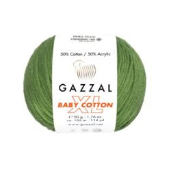 Gazzal Baby Cotton XL 3449XL Yeşil amigurumi ipi