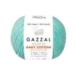 Gazzal Baby Cotton XL 3452XL Turkuaz amigurumi ipi