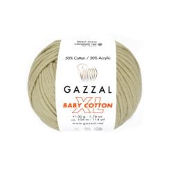 Gazzal Baby Cotton XL 3464XL Zeytin Yeşil amigurumi ipi