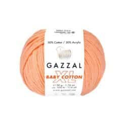 Gazzal Baby Cotton XL 3465XL Yavruağzı amigurumi ipi