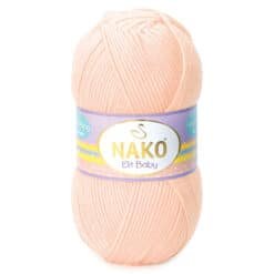 Nako Elit Baby 3701 Soft Şeftali el örgü ipi