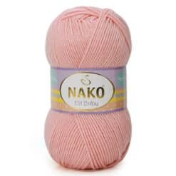 Nako Elit Baby 6165 Pudra el örgü ipi