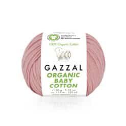 Gazzal Organic Baby Cotton 425 Pembe amigurumi ipi