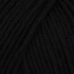 Gazzal Organic Baby Cotton 430 Siyah amigurumi ipi