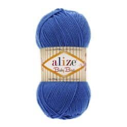 Alize Baby Best 141 Saks Mavi el örgü ipi