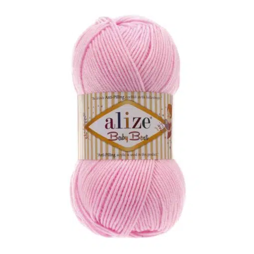 Alize Baby Best 191 Açık Pembe el örgü ipi