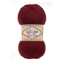 Alize Baby Best 390 Vişne el örgü ipi