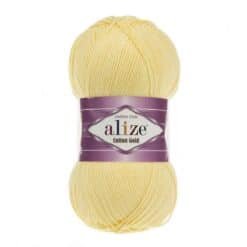 Alize Cotton Gold 187 Açık Sarı amigurumi ipi