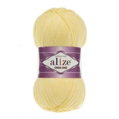 Alize Cotton Gold 187 Açık Sarı amigurumi ipi