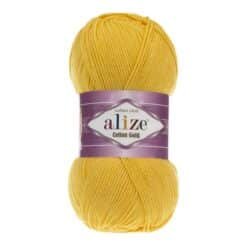 Alize Cotton Gold 216 Koyu Sarı amigurumi ipi