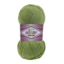 Alize Cotton Gold 485 Yeşil rengi amigurumi ipi