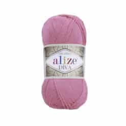 Alize Diva 178 Koyu Pembe el örgü ipi
