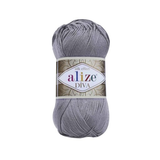 Alize Diva 348 Füme el örgü ipi