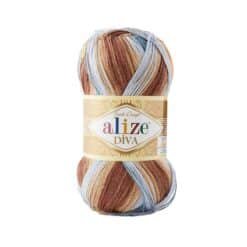 Alize Diva Batik 7648 el örgü ipi