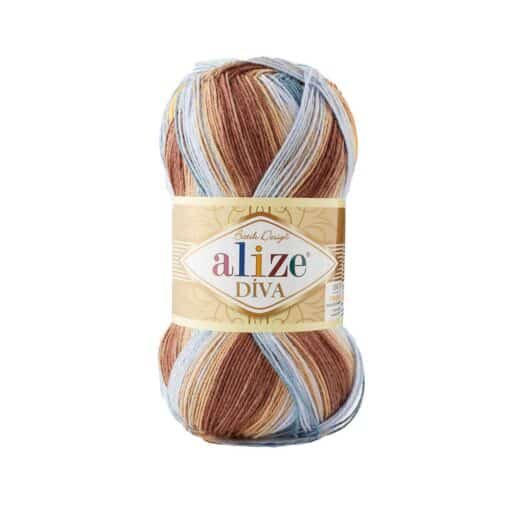 Alize Diva Batik 7648 el örgü ipi