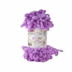 Alize Puffy 378 Orkide el örgü ipi