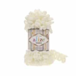 Alize Puffy 62 Açık Krem el örgü ipi