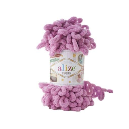 Alize Puffy 98 Gül el örgü ipi