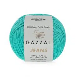 Gazzal Jeans 1108 Turkuaz amigurumi ipi