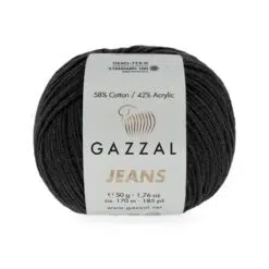 Gazzal Jeans 1111 Siyah amigurumi ipi
