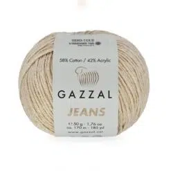 Gazzal Jeans 1114 Bej amigurumi ipi