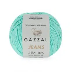 Gazzal Jeans 1115 Turkuaz amigurumi ipi