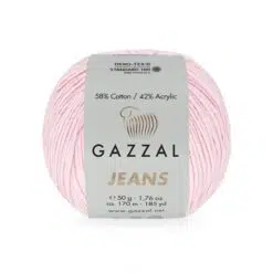 Gazzal Jeans 1116 Açık Pembe amigurumi ipi
