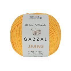 Gazzal Jeans 1124 Sarı amigurumi ipi