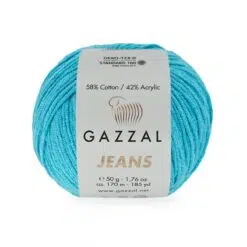 Gazzal Jeans 1132 Turkuaz amigurumi ipi