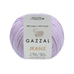 Gazzal Jeans 1141 Açık Lila amigurumi ipi