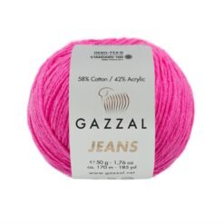 Gazzal Jeans 1149 Fuşya amigurumi ipi