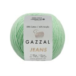 Gazzal Jeans 1154 Su Yeşili amigurumi ipi