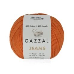 Gazzal Jeans 1156 Turuncu amigurumi ipi