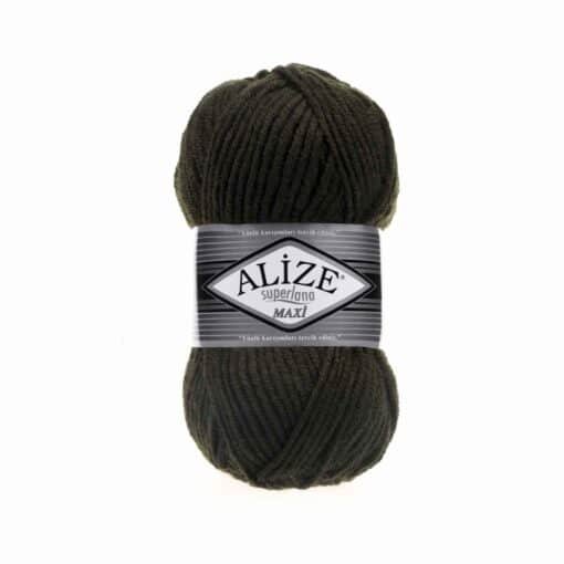 Alize Superlana Maxi 241 Koyu Orman el örgü ipi