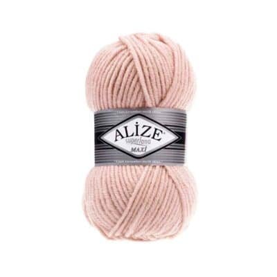 Alize Superlana Maxi 523 Kristal Pembe el örgü ipi